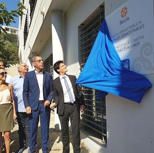 Plaque d'inauguration